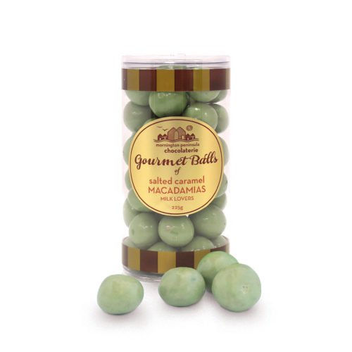 Gourmet Balls of<br />Salted Caramel Macadamias<br />Milk 225g