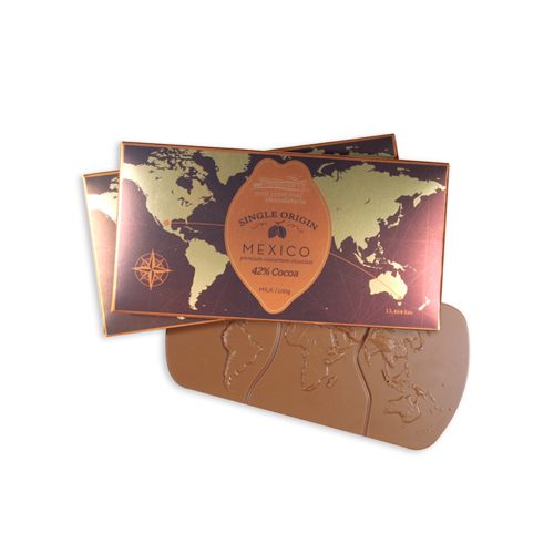 Single Origin Bar<br />Mexico 42%<br />Milk 100g