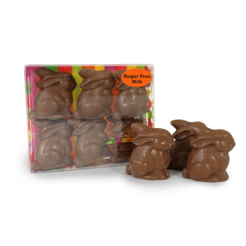 Mini Bunnies<br />Sugar Free<br />Milk 6 Pack