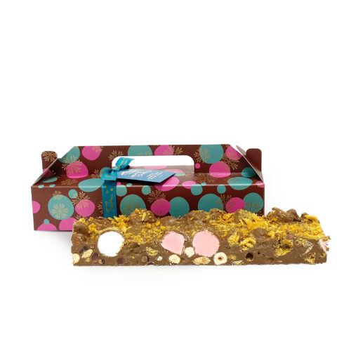 Christmas<br />Honeycomb Rocky Road Log<br />350g