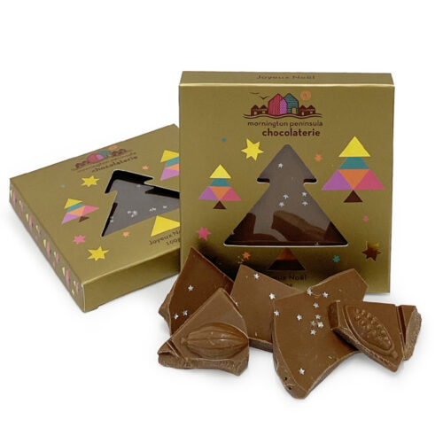 Christmas Starry Bar<br />Macadamia & Salted Caramel<br />100g