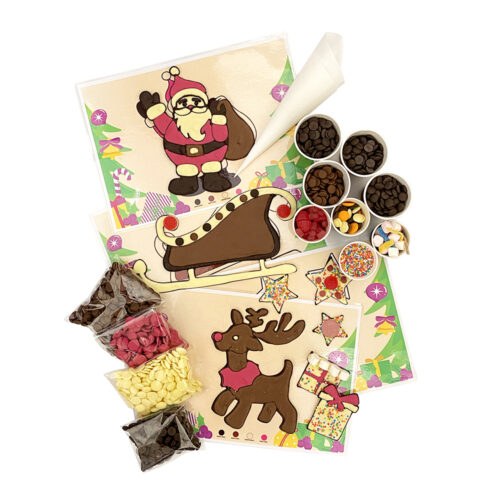 Christmas Scene Chocolate Making Kit
