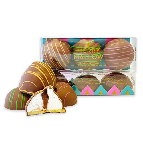 Christmas<br />Mallow Cakes Trio Pack<br />Milk